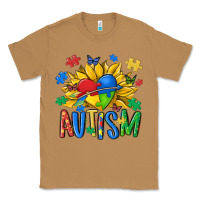 Toasted Coconut austism sunflower Classic Tee - MaliasSmallBusiness