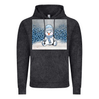 Vintage Black winter snowman Vintage Hoodie - AdoDesignShop