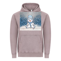 Vintage Zinc winter snowman Vintage Hoodie - AdoDesignShop