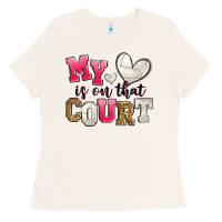 Bone my heart is on that court volleyball Ladies Tee - Zillion Design Studio