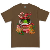 Cacao christmas coffee afro gnome Premium Tee - FaDigitalArtStudio