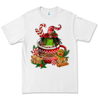 White christmas coffee afro gnome Premium Tee - FaDigitalArtStudio