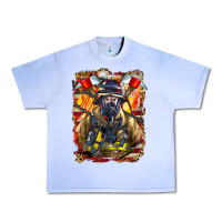 Grape Ice firefighter axe and ladder Urban Heavy Tee - LillyAllenDesigns