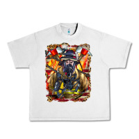 Lunar Rock firefighter axe and ladder Urban Heavy Tee - LillyAllenDesigns