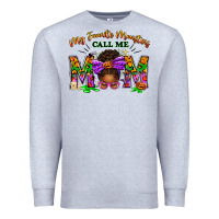 Heather Grey My Favorite Monsters Call Me Mom Premium Sweatshirt - texasbilliewilder