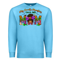 Ocean Blue My Favorite Monsters Call Me Mom Premium Sweatshirt - texasbilliewilder