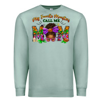 Seafoam My Favorite Monsters Call Me Mom Premium Sweatshirt - texasbilliewilder