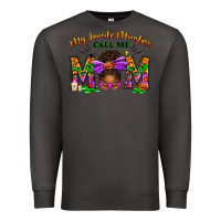 Smoke My Favorite Monsters Call Me Mom Premium Sweatshirt - texasbilliewilder