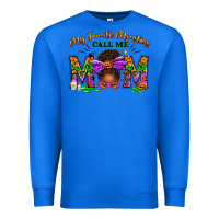 True Royal My Favorite Monsters Call Me Mom Premium Sweatshirt - texasbilliewilder
