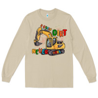 Mushroom a little dirt never hurt Long Sleeve Tee - MaliasSmallBusiness