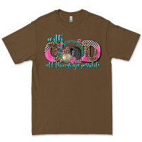 Cacao with god all things are possible race Premium Tee - AdoDesignShop