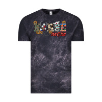 Cloud Black western nurse mom Vintage Tee - BarkalooDesign