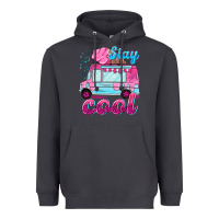 Smoke Stay cool with ice cream van summer Heavyweight Hoodie - NancyCooperArtShop