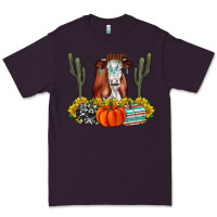 Plum Fall Cow Premium Tee - CowhideDigitalArt