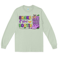 Matcha shake your bootie mardi gras Long Sleeve Tee - MaliasSmallBusiness