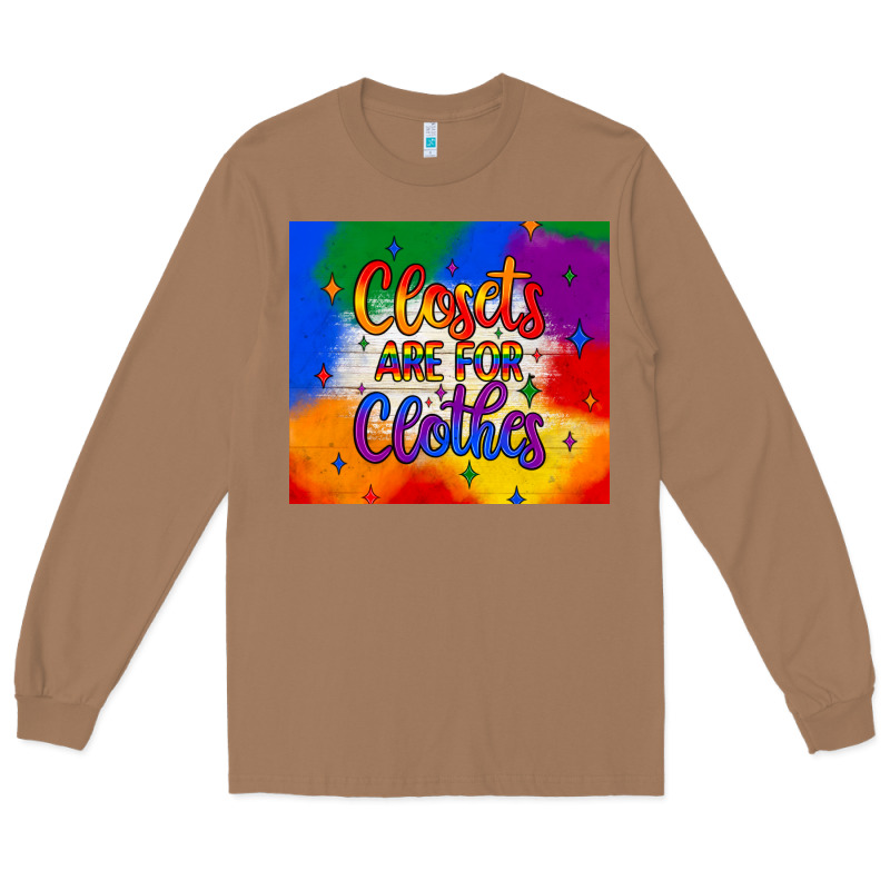 Closets Are You Clothes Tumbler Long Sleeve Tee by JahusDesignShop | Teevron