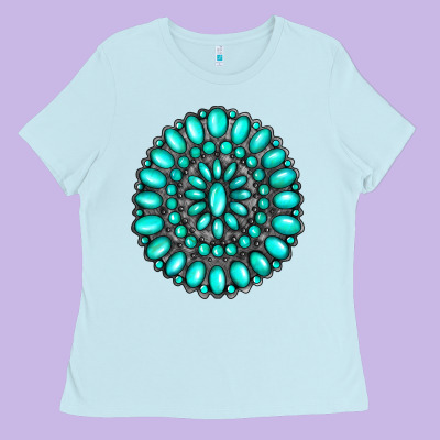 Gemstone Jewelry Ladies Tee Designed By Ranaportraitstore