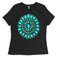 Black gemstone jewelry Ladies Tee - RanaPortraitStore