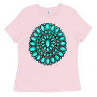 Bubblegum Pink gemstone jewelry Ladies Tee - RanaPortraitStore