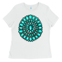 White gemstone jewelry Ladies Tee - RanaPortraitStore