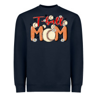 Navy t ball mom Heavyweight Sweatshirt - MaliasSmallBusiness
