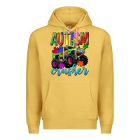 Antique Gold Autism Awareness crusher Premium Hoodie - NancyCooperArtShop