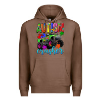 Chestnut Autism Awareness crusher Premium Hoodie - NancyCooperArtShop