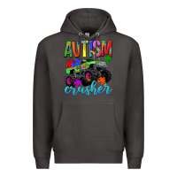 Smoke Autism Awareness crusher Premium Hoodie - NancyCooperArtShop