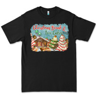Black christmas break and tree cakes Premium Tee - FaDigitalArtStudio