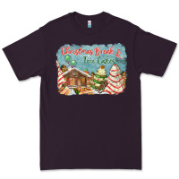 Plum christmas break and tree cakes Premium Tee - FaDigitalArtStudio