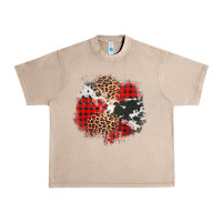 French Oak leopard cowhide Christmas plaid patches Urban Heavy Tee - Jasminsmagicworld