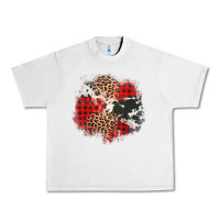 Lunar Rock leopard cowhide Christmas plaid patches Urban Heavy Tee - Jasminsmagicworld