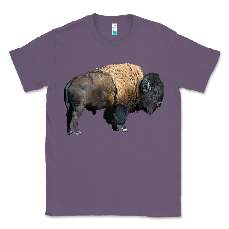 Bison Buffalo Classic Tee by LillyAllenDesigns | Teevron