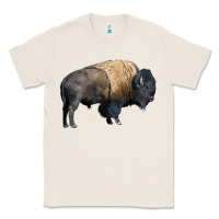 Natural Bison Buffalo Classic Tee - LillyAllenDesigns