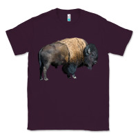 Plum Bison Buffalo Classic Tee - LillyAllenDesigns
