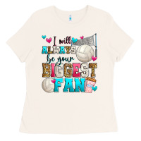 Bone i will always be your biggest fan volleyball Ladies Tee - Zillion Design Studio