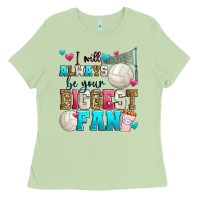 Matcha i will always be your biggest fan volleyball Ladies Tee - Zillion Design Studio