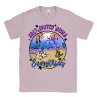 Lilac salt water heals everything Classic Tee - MaliasSmallBusiness