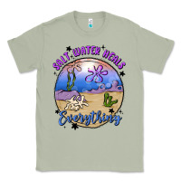 Matcha salt water heals everything Classic Tee - MaliasSmallBusiness