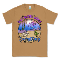 Toasted Coconut salt water heals everything Classic Tee - MaliasSmallBusiness