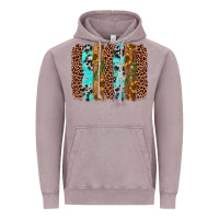 Vintage Zinc sunflower cactus leopard brushstroke Vintage Hoodie - AdoDesignShop