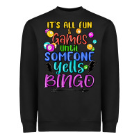 Black bingo Heavyweight Sweatshirt - MaliasSmallBusiness