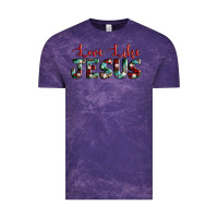 Cloud Purple love like jesus Vintage Tee - AdoDesignShop