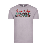 Vintage Zinc love like jesus Vintage Tee - AdoDesignShop