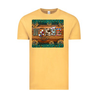 Vintage Mustard western nurse glitter leopard sunflowers Vintage Tee - BarkalooDesign