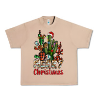 Burro merry christmas cactus western Urban Heavy Tee - BarkalooDesign