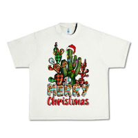 Pistachio merry christmas cactus western Urban Heavy Tee - BarkalooDesign