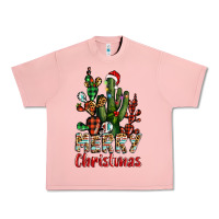 Salmon merry christmas cactus western Urban Heavy Tee - BarkalooDesign