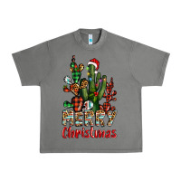 Tornado merry christmas cactus western Urban Heavy Tee - BarkalooDesign