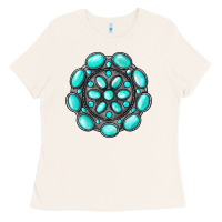Bone gemstone jewelry Ladies Tee - RanaPortraitStore